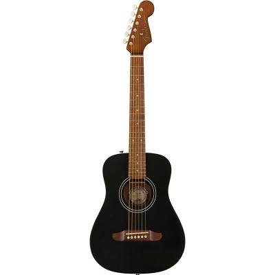 Fender Limited Edition Redondo Mini W/B, Black Top #0970710106