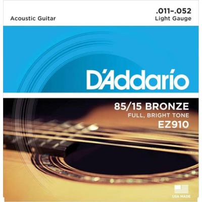  Dây Đàn Guitar Acoustic D'Addario EZ910 Size 11