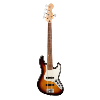 Fender Player Jazz Bass Guitar V PF, 3-Color Sunburst 