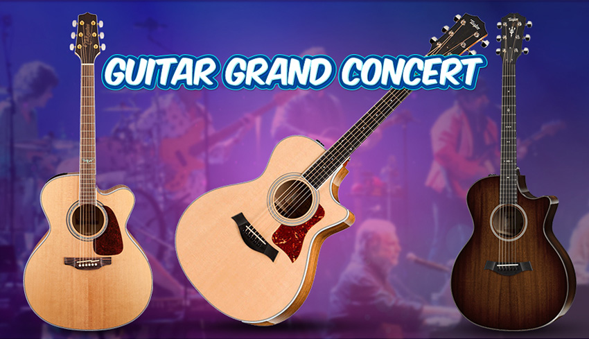 Tại sao dáng đàn Guitar Grand Concert là dáng đàn chơi Band nhạc hiệu quả nhất?