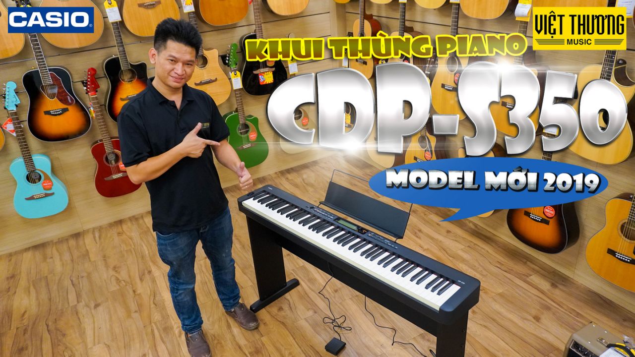 Đập Thùng Đàn Piano Điện Mới Casio CDP-S350