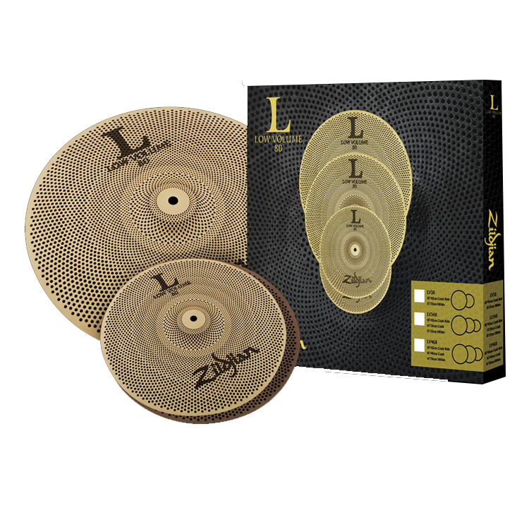 L80 Low Volume Cymbal  trong bộ LV38 cho âm thanh êm ái hơn SKU: LV38