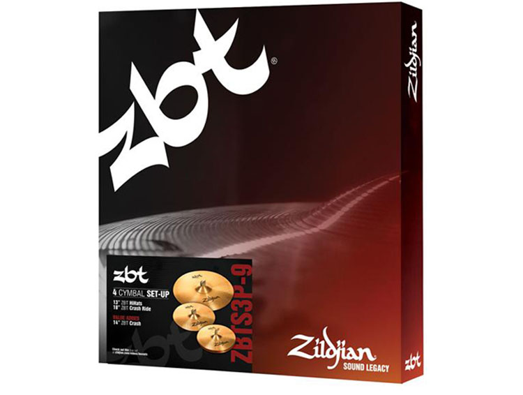 cymbal Zildjian ZBT 3 Starter Cymbal Set