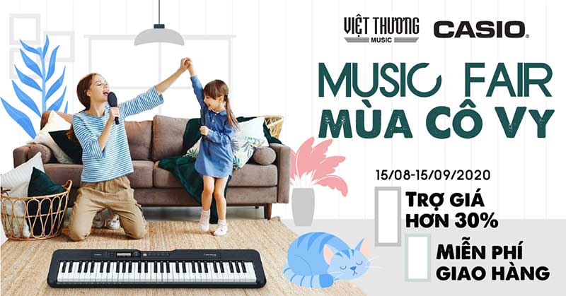Casio Ưu Đãi Việt Thương Music Fair 2020