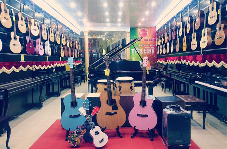 Địa chỉ mua đàn guitar uy tín, giá rẻ ở Hà Nội