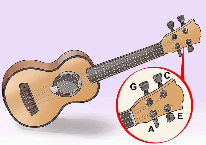 Hướng dẫn cách lên dây đàn ukulele chi tiết | Copy Paste Tool