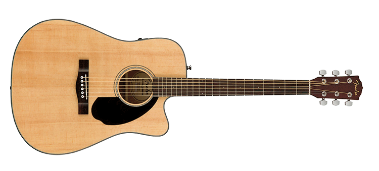 Đàn Guitar Fender CD-60SCE màu Nat giá 8.180.000 VNĐ giảm còn 6.570.000 VNĐ