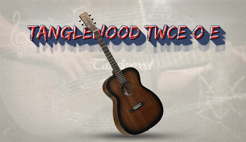 Tanglewood TWCE O E là cây đàn guitar electro-acoustic với nhiều tính năng hiện đại