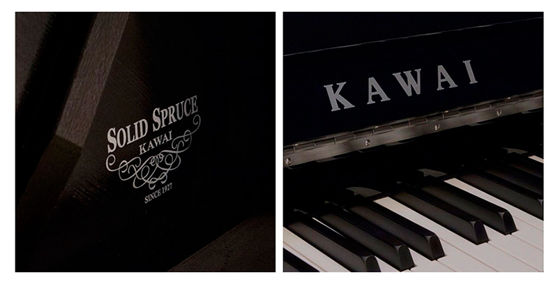 đàn Piano Kawai ND-21 còn sở hữu bộ máy cực nhạy và búa đàn cực bền