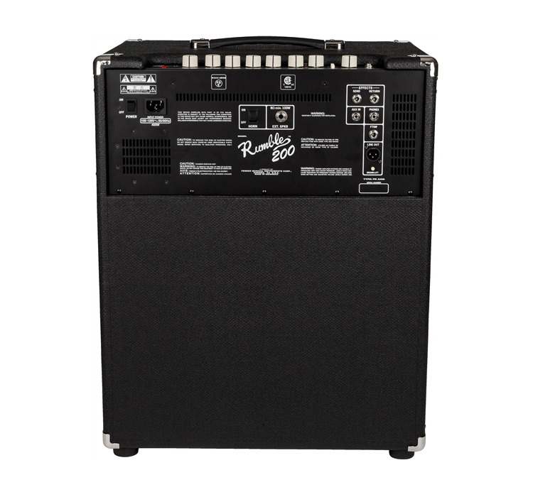Amplifier Fender Rumble 200 V3 230V EUR đảm bảo chất lượng âm thanh