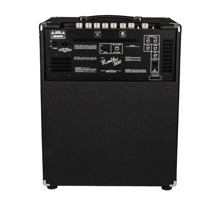 Amplifier FENDER RUMBLE 500 V3 230V dễ sử dụng