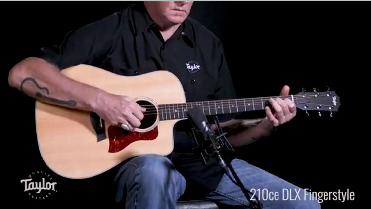 Đàn Guitar Taylor 210CE thuộc Series 200
