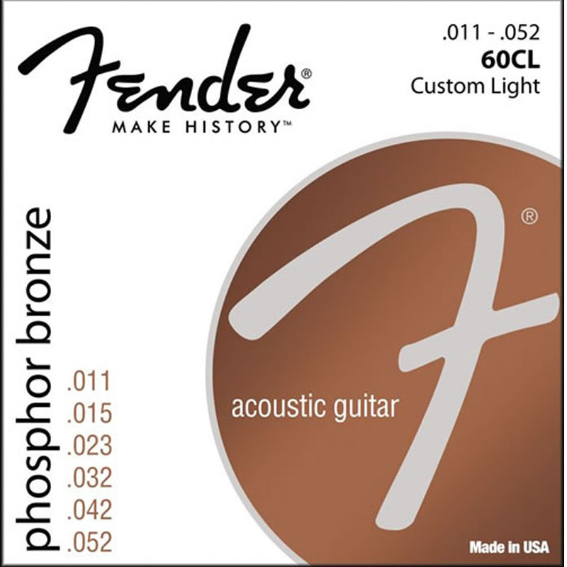 Dây guitar điện Fender 60XL PHOS BRNZ BALL 0.11-0.52