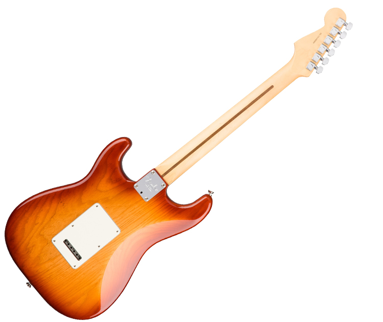 Thân đàn Fender American Professional Stratocaster HSS Shawbucker RW được làm từ gỗ Ash