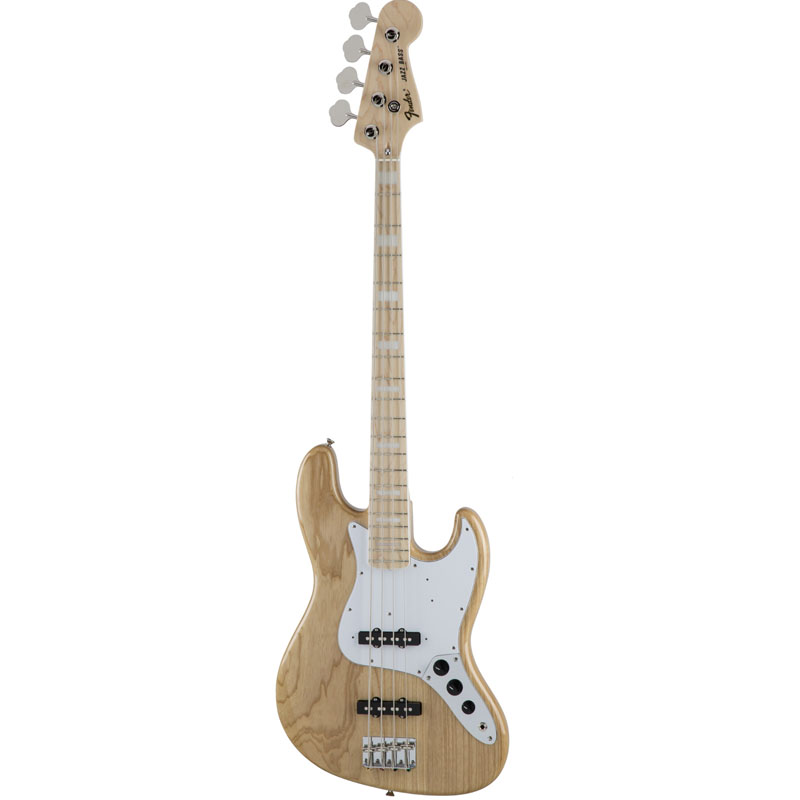 Traditional 70s Jazz Bass Maple Fingerboard Natural