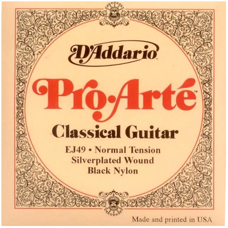Dây Đàn Guitar D'Addario EJ49  là dòng dây guitar cổ điển rất phổ biến của hãng D'Addario cho âm mộc trong và sáng