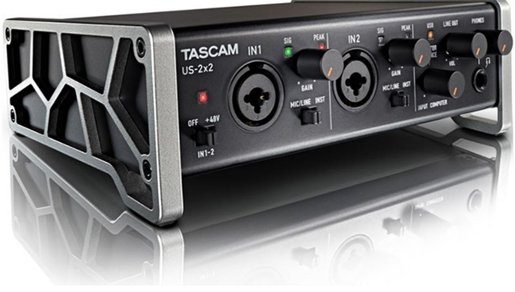 Tascam US-2x2  là một sản phẩm được thiết kế đặc biệt cho các nhạc sĩ