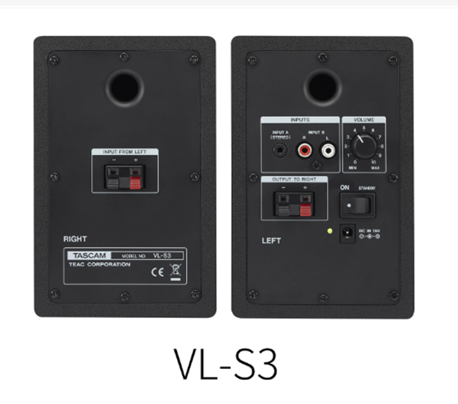  VL-S3 có thể được kết nối với nhiều thiết bị âm thanh