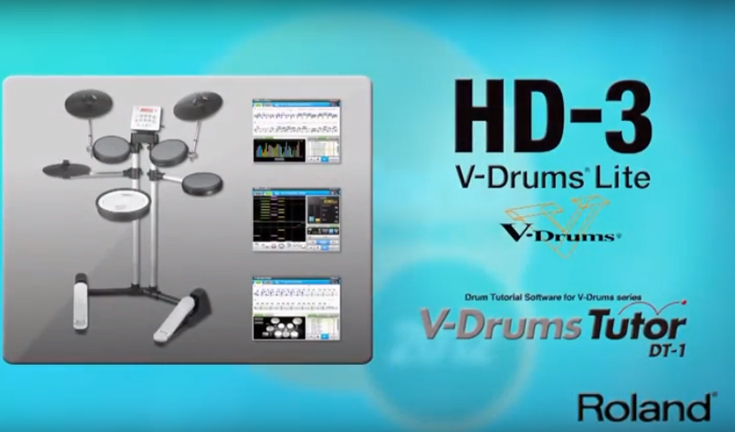 roland dt-1 v-drums tutor