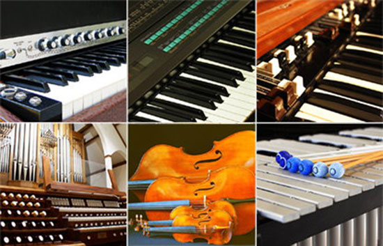 KDP110R cũng cung cấp hàng loạt các loại âm thanh nhạc cụ khác nhau